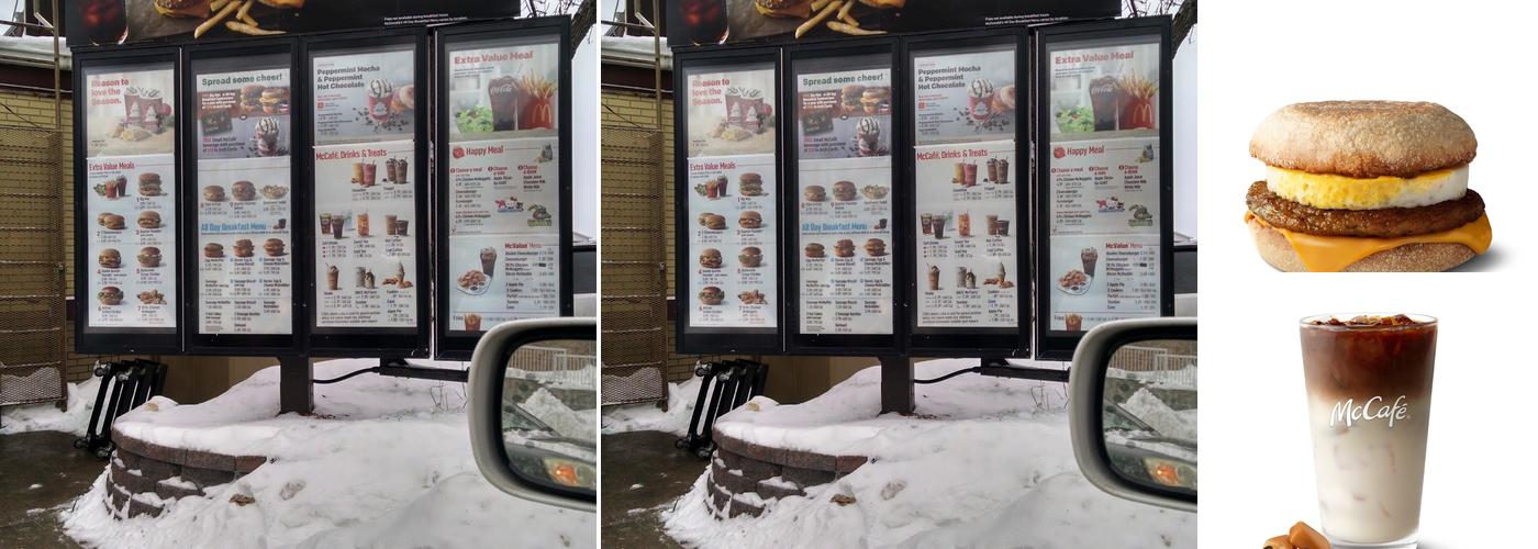 McDonald's Menu