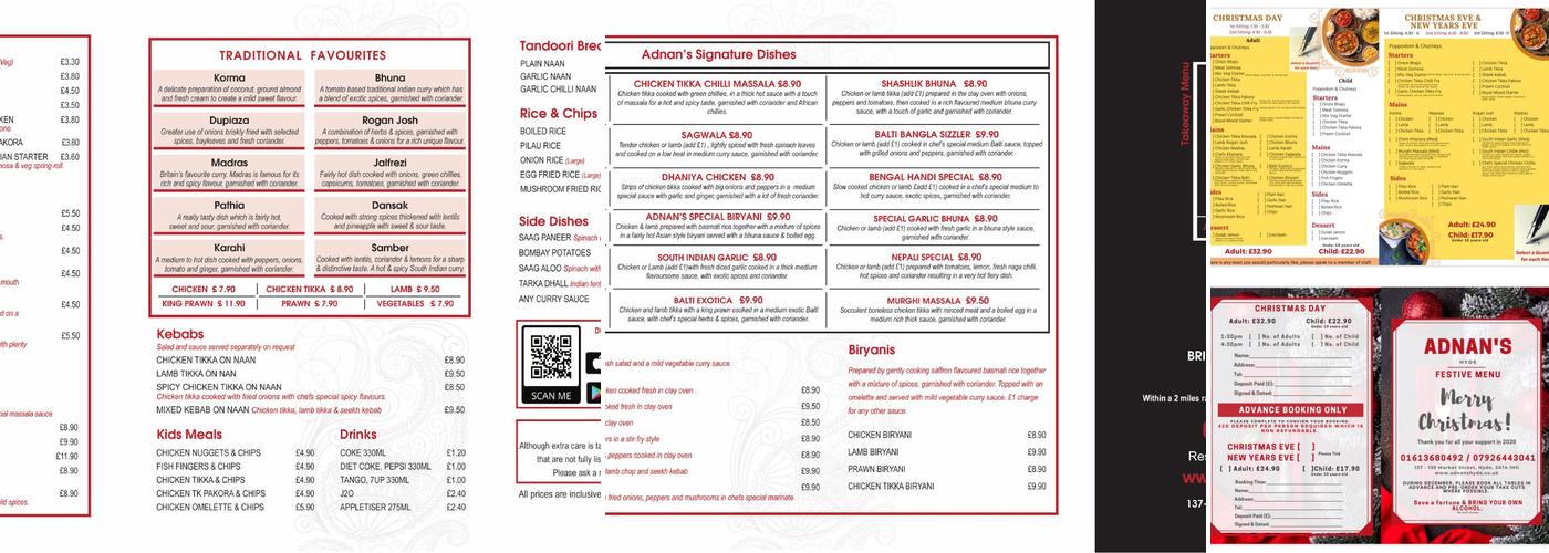 Adnan’s Hyde Menu