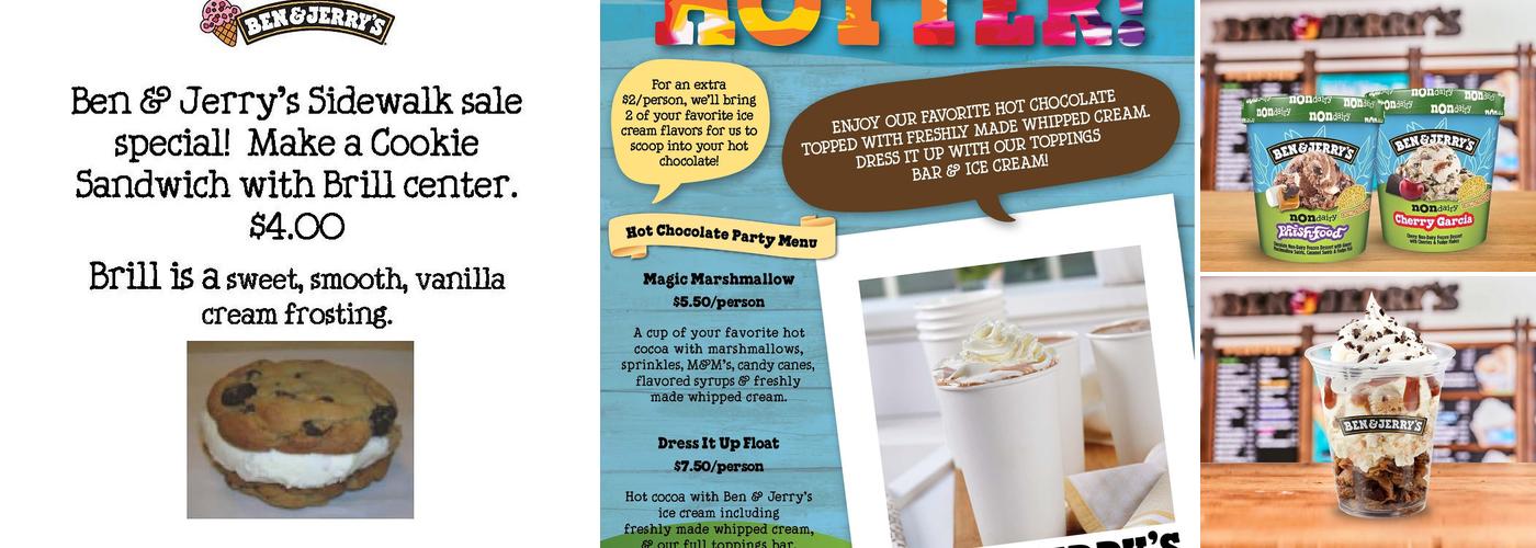 Ben & Jerry’s Menu