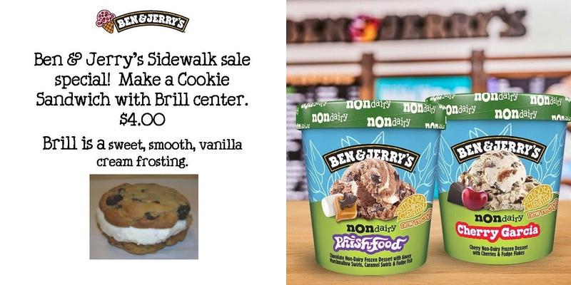 Ben & Jerry’s Menu