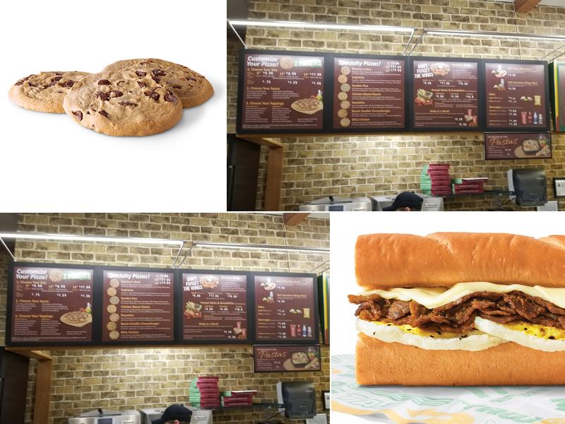 Subway Menu