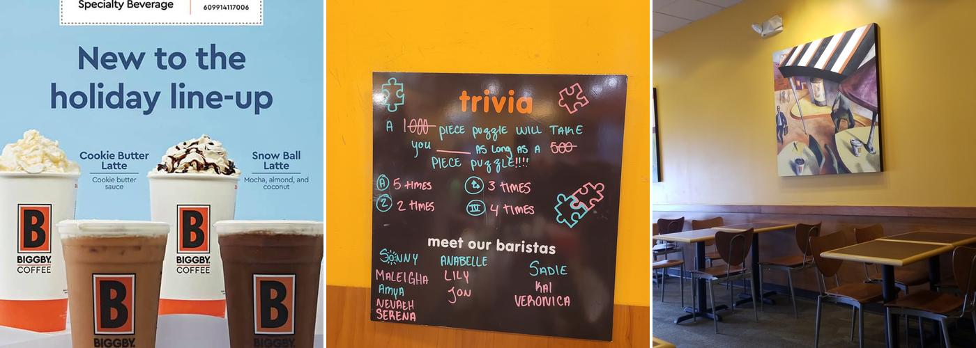 Biggby Coffee Menu