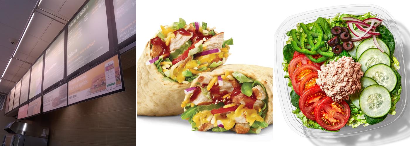 Subway Menu
