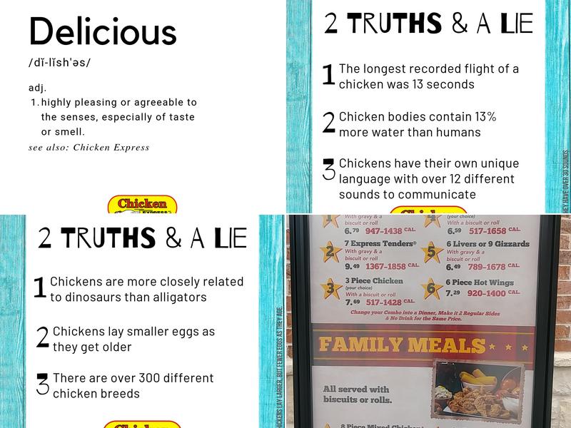 Chicken Express Menu