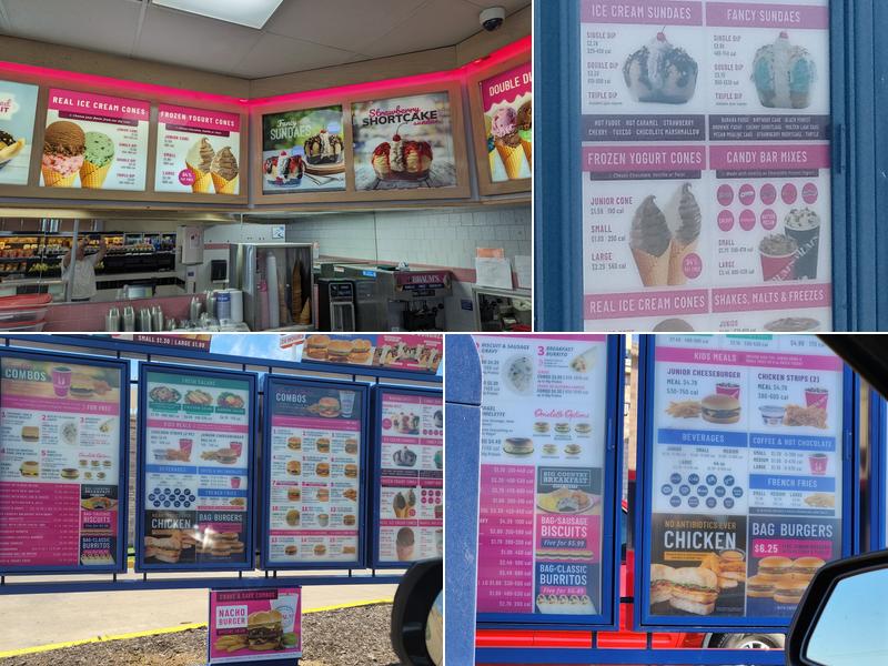 Braum's Ice Cream & Dairy Store Menu