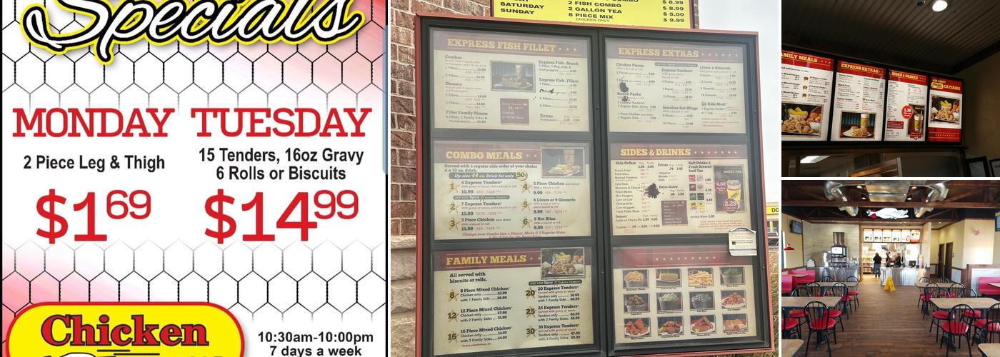 Chicken Express Menu