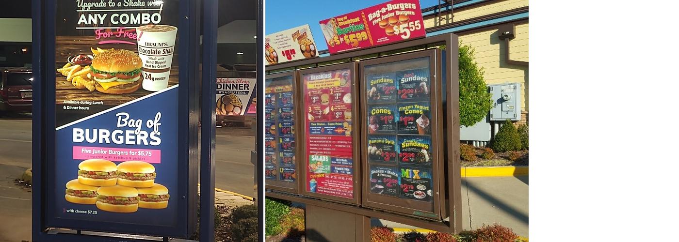 Braum's Ice Cream & Dairy Store Menu