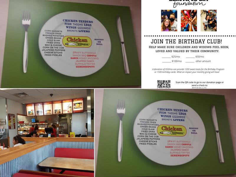 Chicken Express Menu