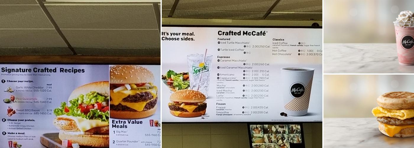 McDonald's Menu
