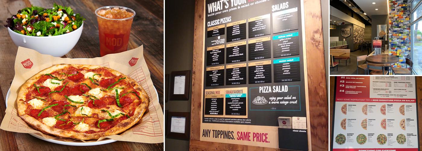 MOD Pizza Menu