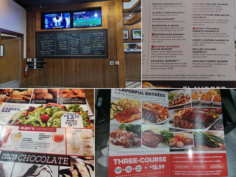 Ruby Tuesday Menu