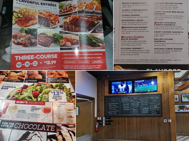 Ruby Tuesday Menu