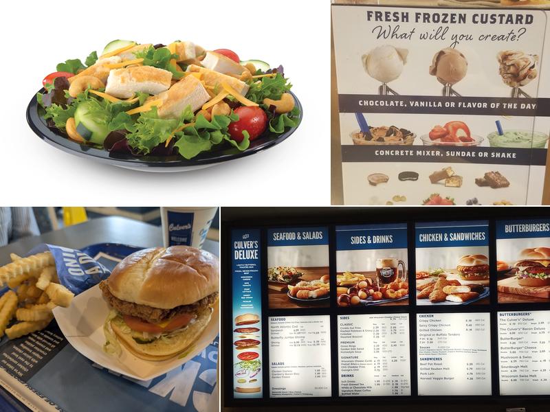 Culver’s Menu
