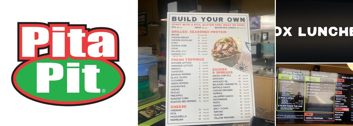 Pita Pit Menu