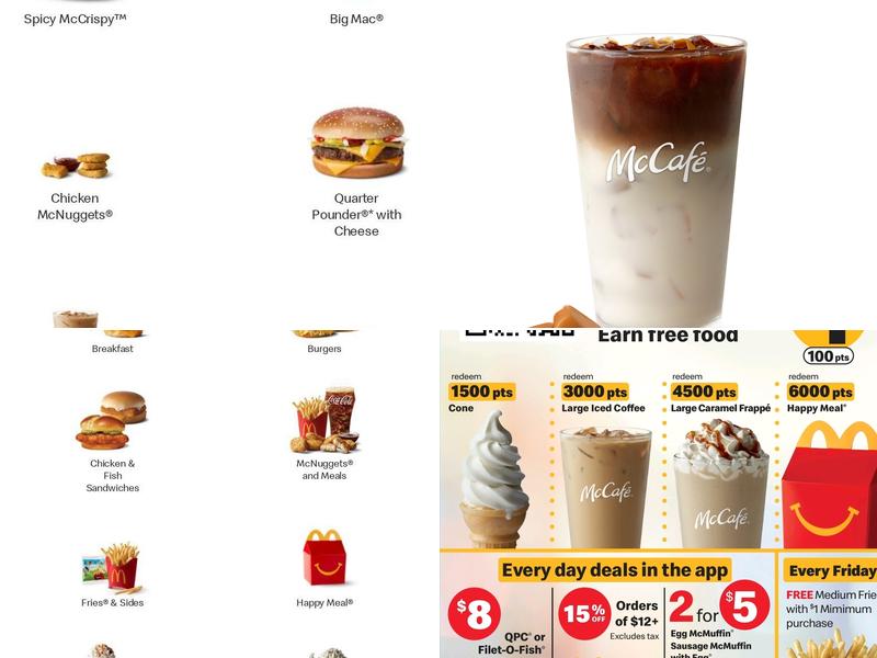 McDonald's Menu
