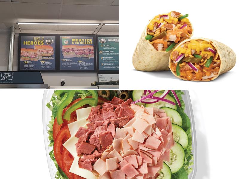 Subway Menu