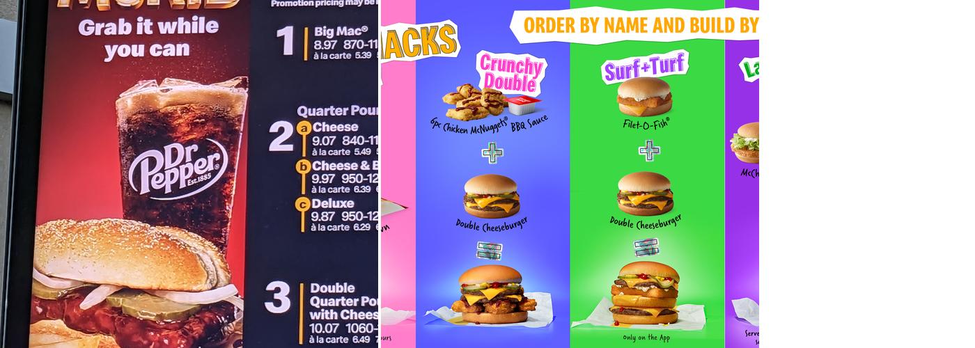 McDonald's Menu