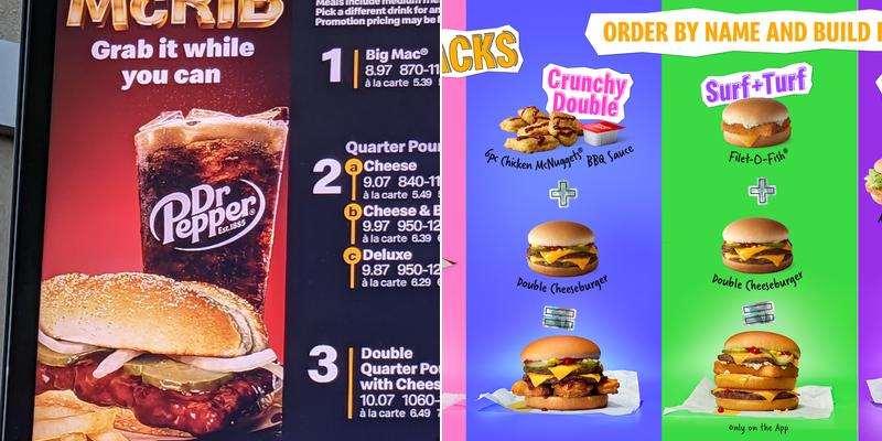 McDonald's Menu