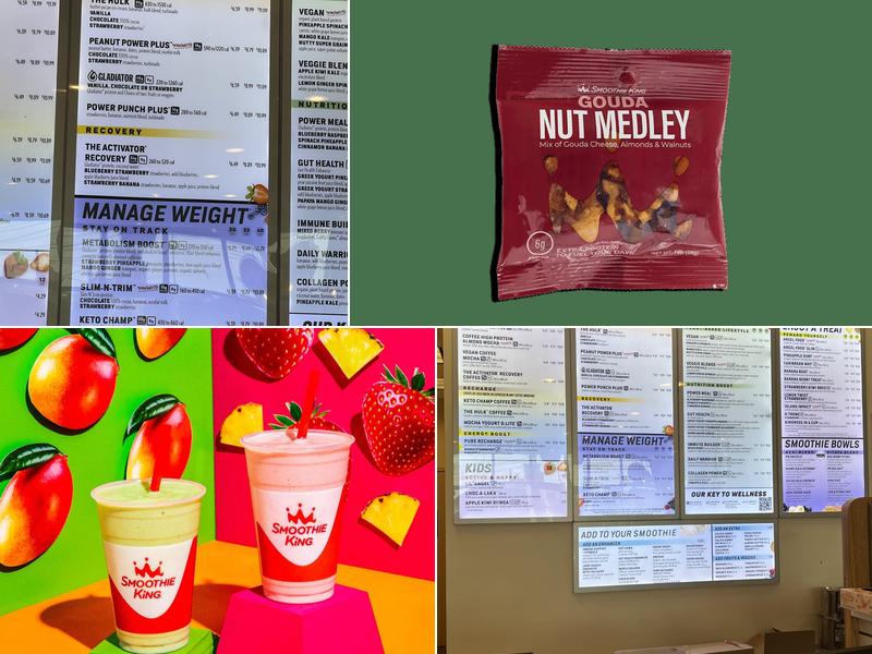 Smoothie King Menu