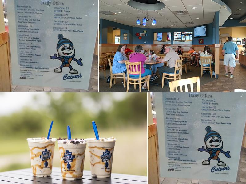 Culver’s Menu