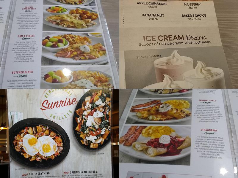 Perkins Restaurant & Bakery Menu