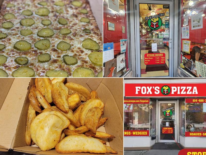 Fox's Pizza Den 41 E 4th St, Emporium