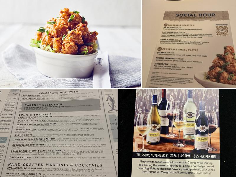 Bonefish Grill Menu