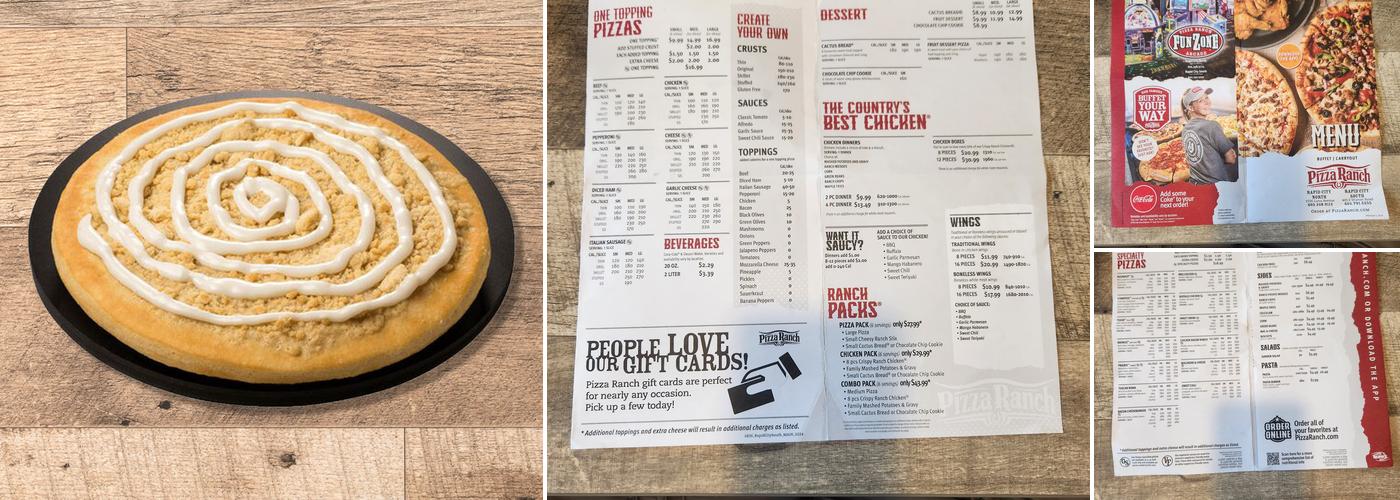 Pizza Ranch Menu