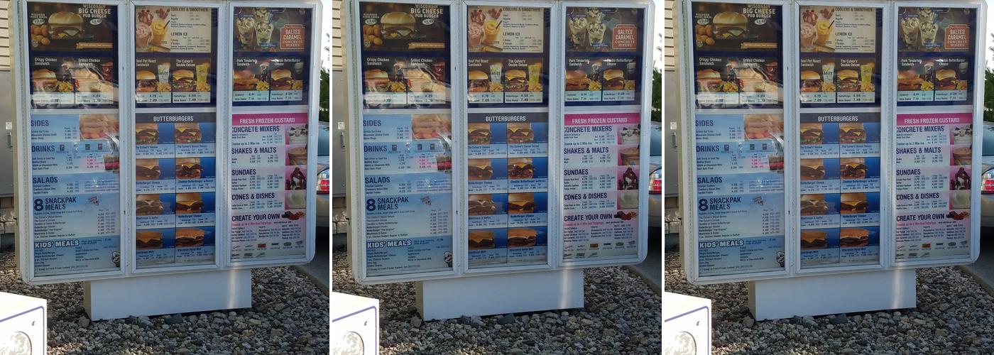 Culver’s Menu