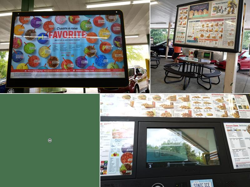 Sonic Drive-In Menu