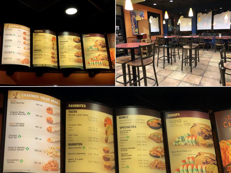 Taco Bell Menu
