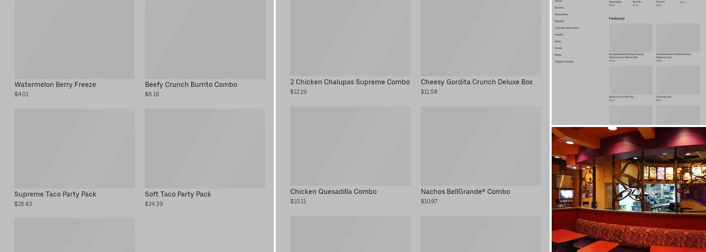 Taco Bell Menu