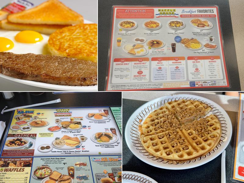 Waffle House Menu