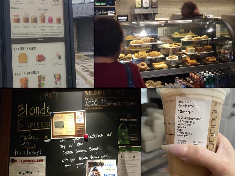 Starbucks Coffee Company Menu