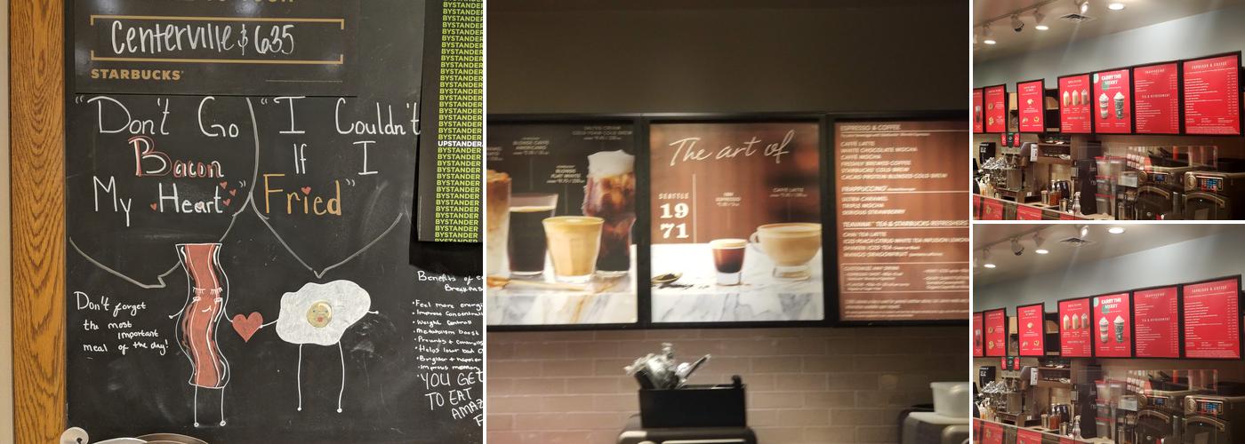 Starbucks Menu