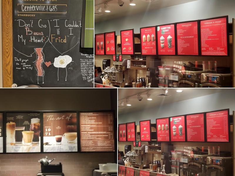 Starbucks Menu