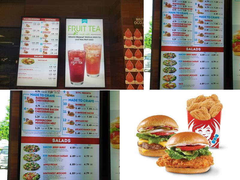 Wendy's Menu