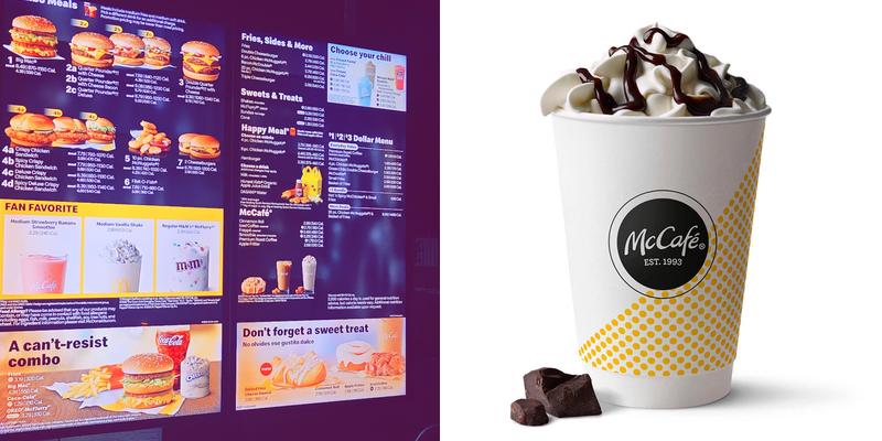 McDonald's Menu
