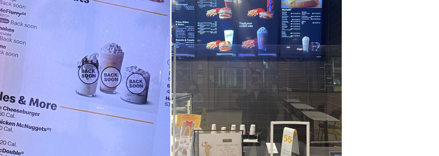 McDonald's Menu