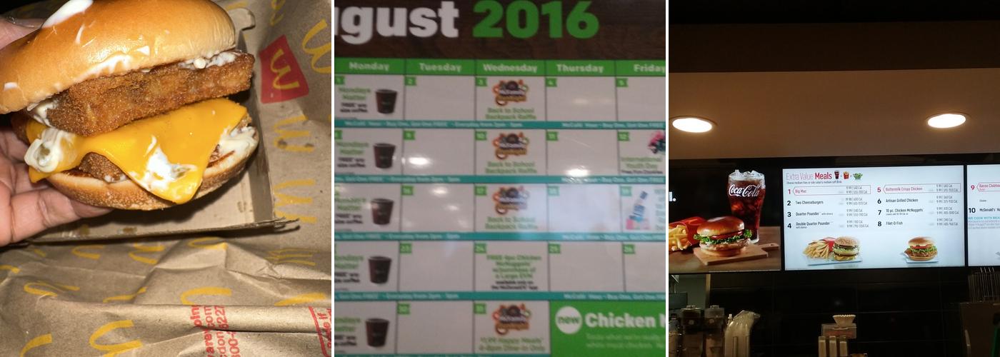 McDonald's Menu