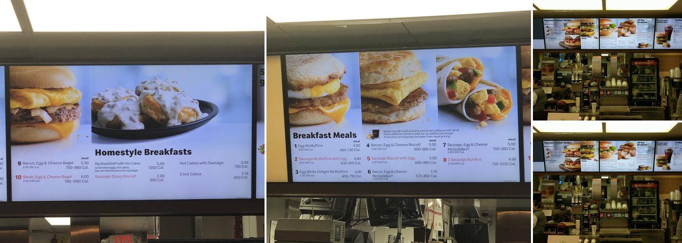 McDonald's Menu