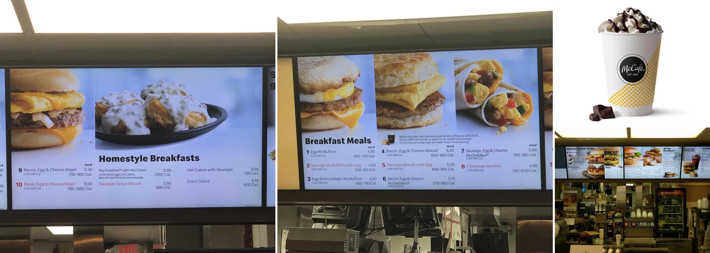 McDonald's Menu