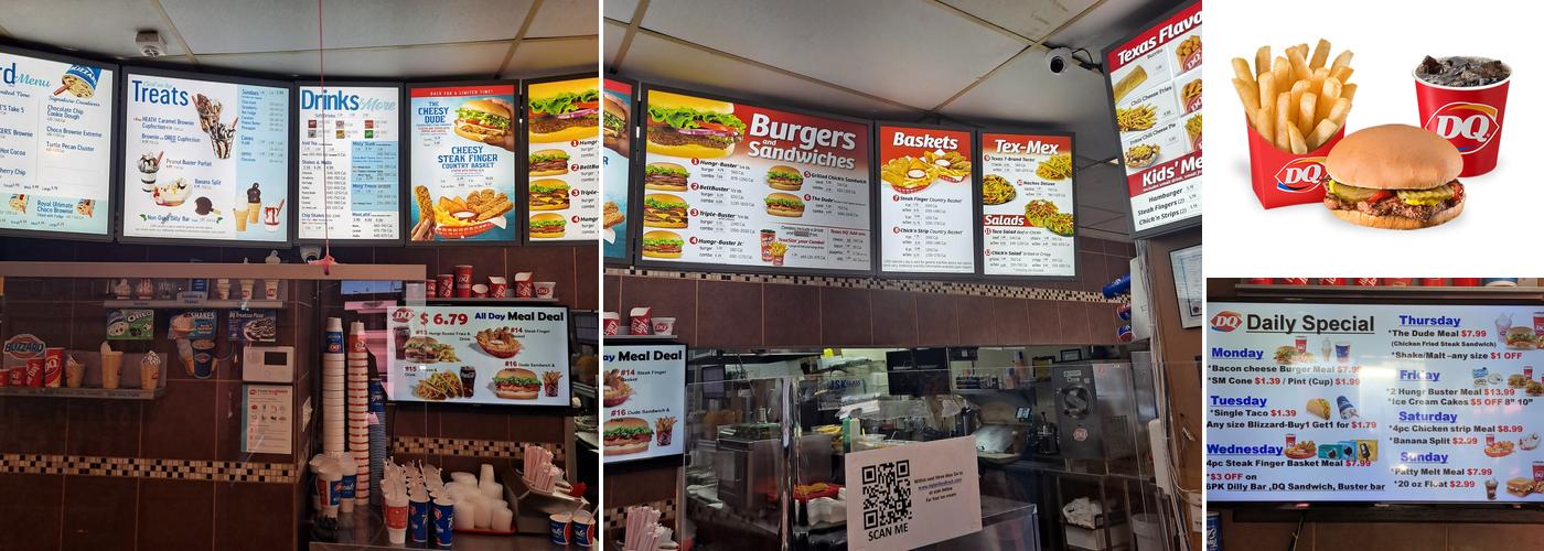 Dairy Queen Menu