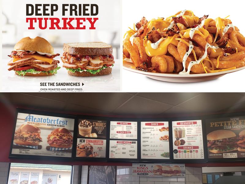 Arby's Menu