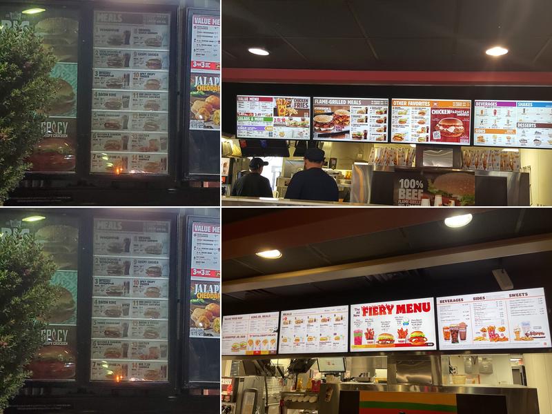 Burger King Menu