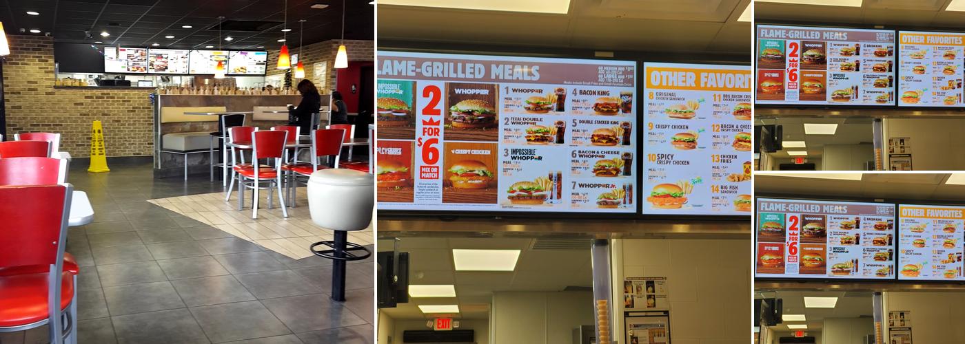 Burger King Menu