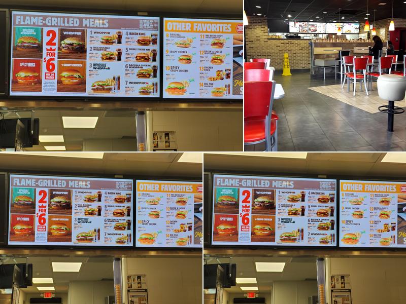 Burger King Menu