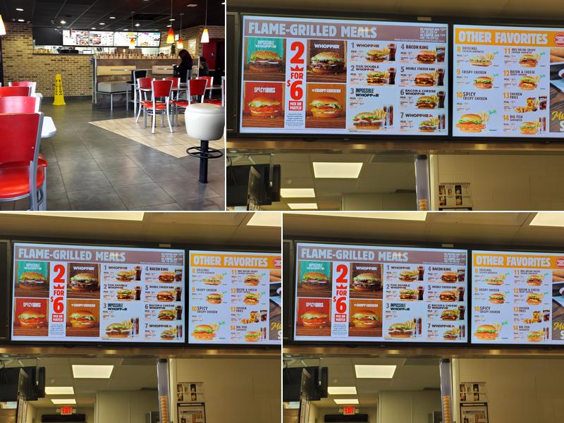 Burger King Menu