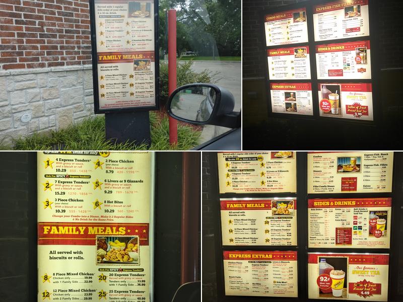 Chicken Express Menu