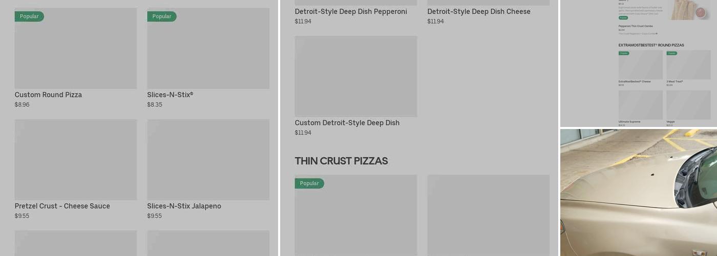 Little Caesars Pizza Menu